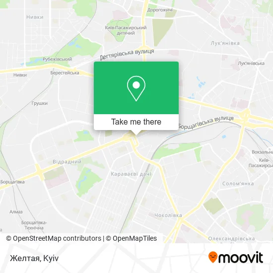 Желтая map