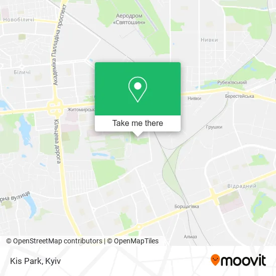Карта Kis Park