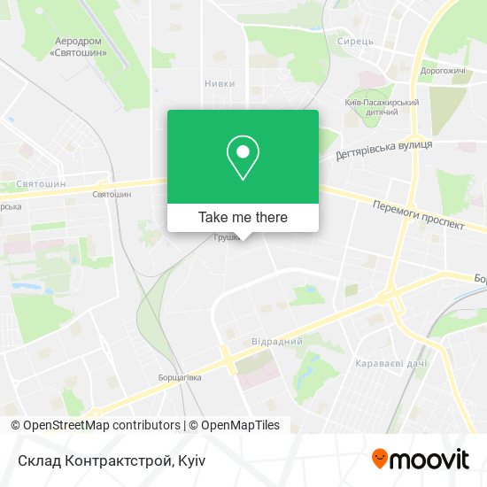 Склад Контрактстрой map