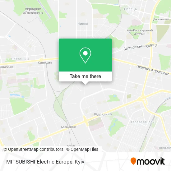 Карта MITSUBISHI Electric Europe