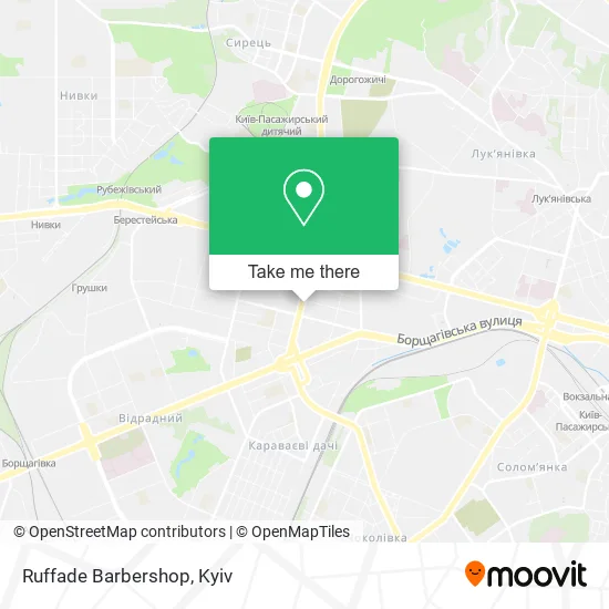 Карта Ruffade Barbershop