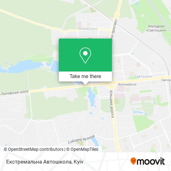 Екстремальна Автошкола map