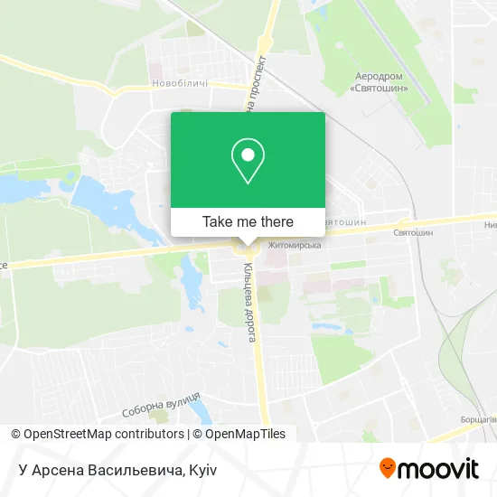 Карта У Арсена Васильевича