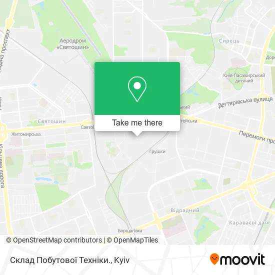 Карта Склад Побутової Техніки.