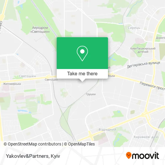 Карта Yakovlev&Partners