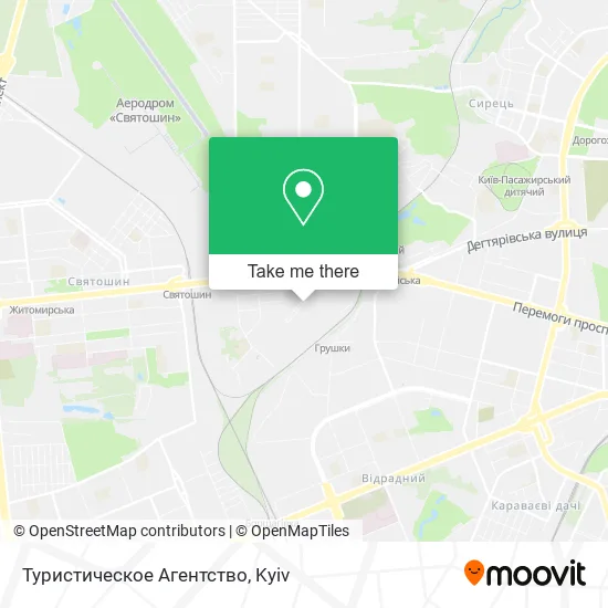 Туристическое Агентство map