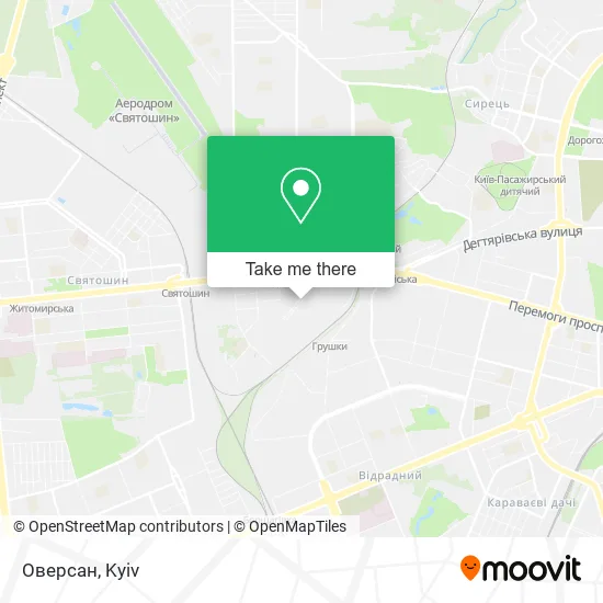 Карта Оверсан