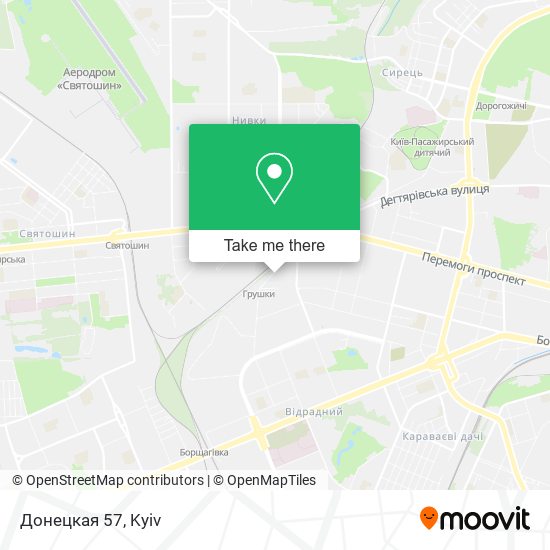 Донецкая 57 map