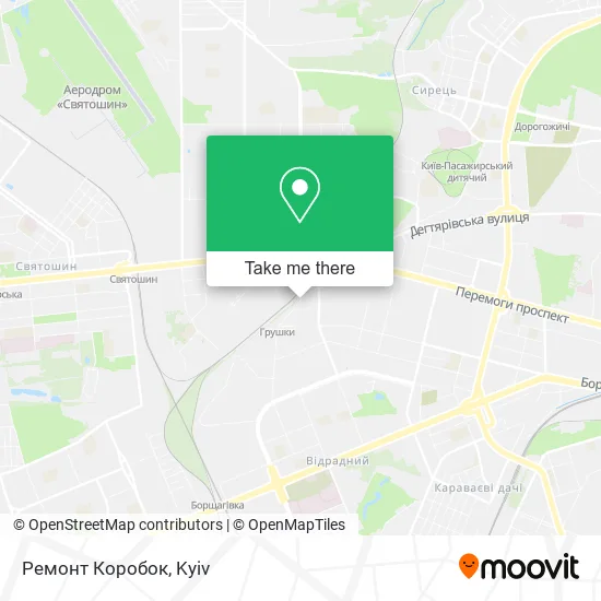 Карта Ремонт Коробок