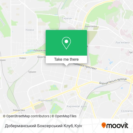 Доберманський Боксерський Клуб map