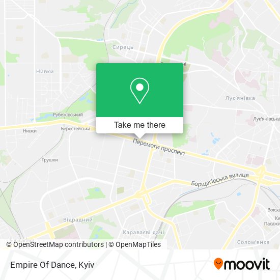 Empire Of Dance map