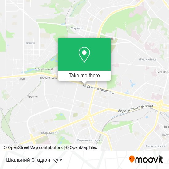 Шкільний Стадіон map