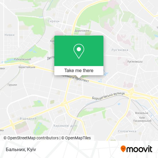 Бальних map