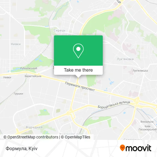 Карта Формула