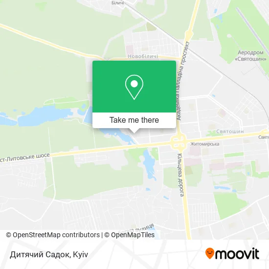 Карта Дитячий Садок