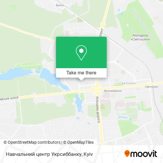 Навчальний центр Укрсиббанку map