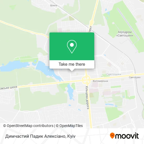 Карта Димчастий Падик Алексіано