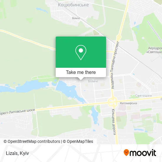Карта Liza's