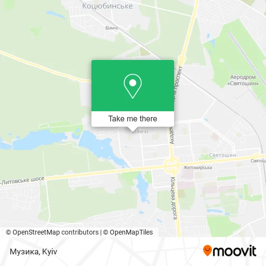 Карта Музика