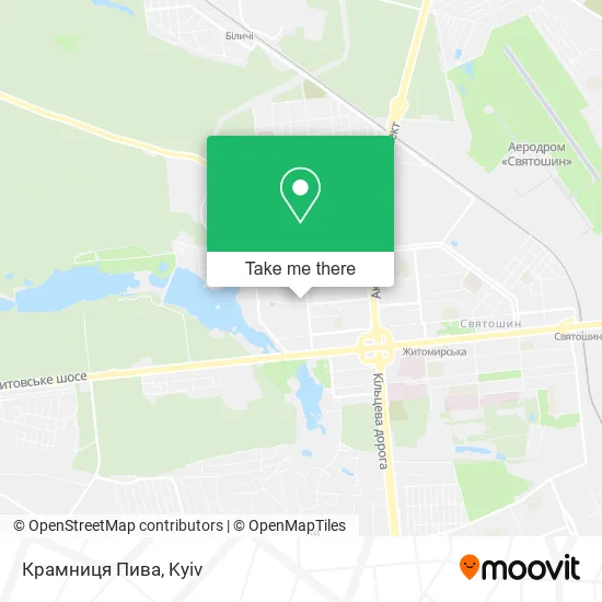 Крамниця Пива map