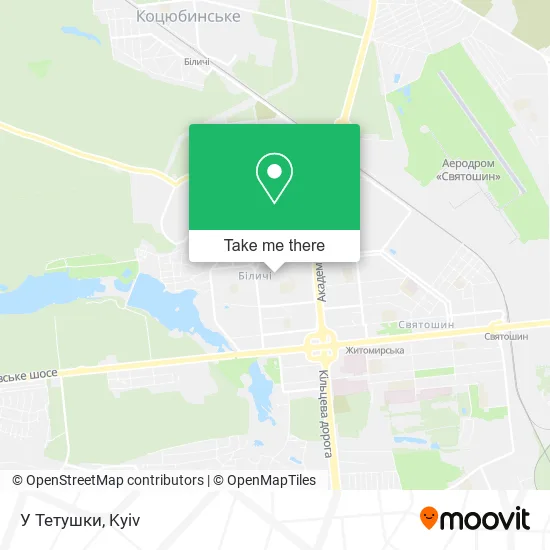 Карта У Тетушки