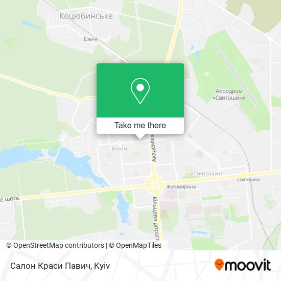 Салон Краси Павич map