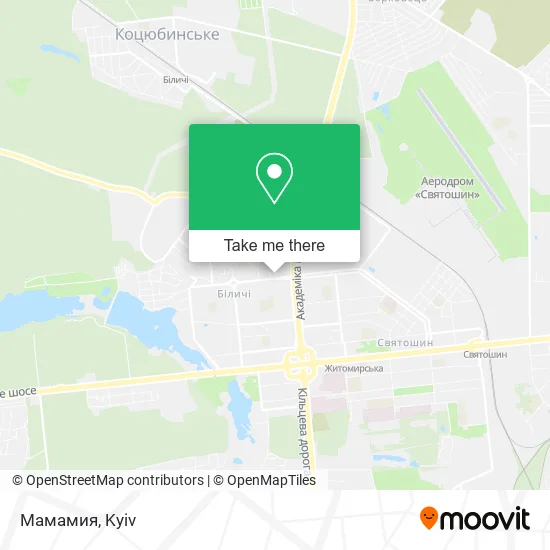 Мамамия map
