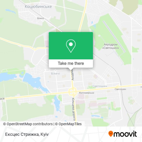 Ексцес Стрижка map