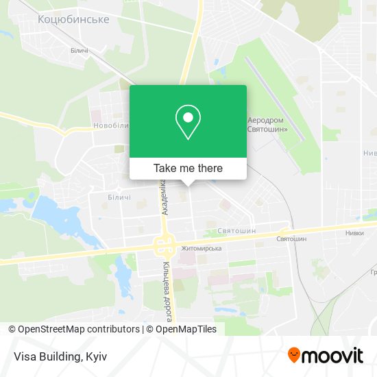 Visa Building map