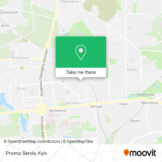Promo Servis map