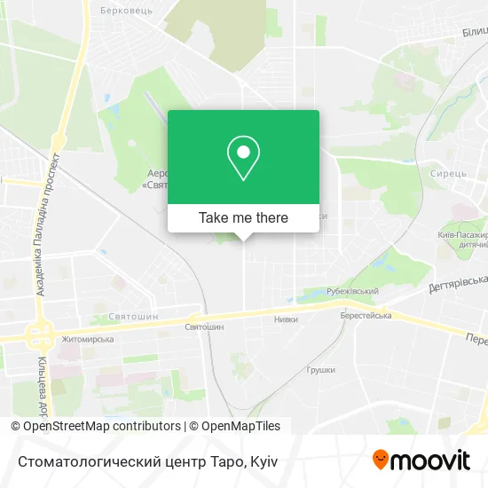 Стоматологический центр Таро map