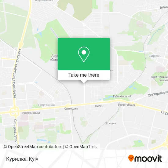 Карта Курилка