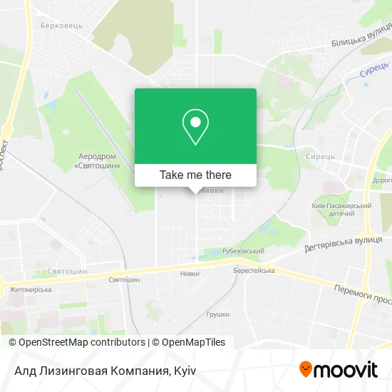 Алд Лизинговая Компания map