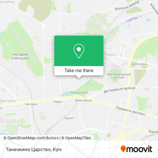 Карта Танечкино Царство