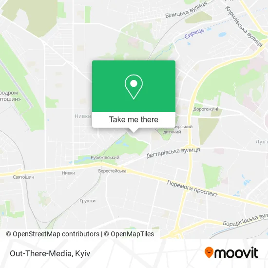 Карта Out-There-Media