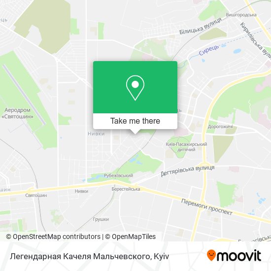 Легендарная Качеля Мальчевского map