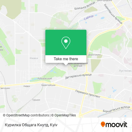 Карта Курилка Общага Кнутд