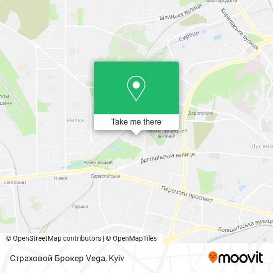 Страховой Брокер Vega map