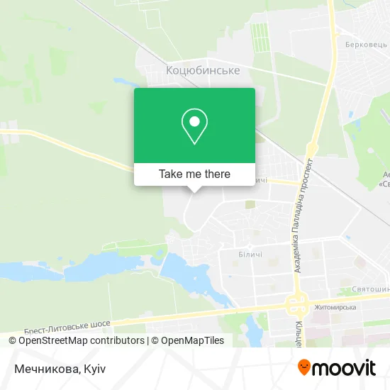 Карта Мечникова