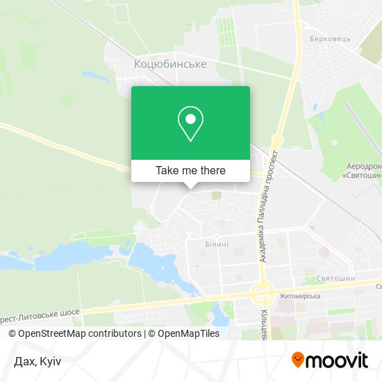Карта Дах
