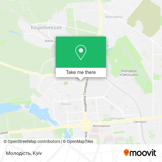 Молодість map