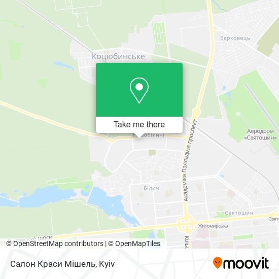 Салон Краси Мішель map