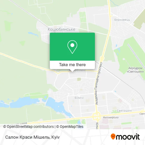 Салон Краси Мішель map