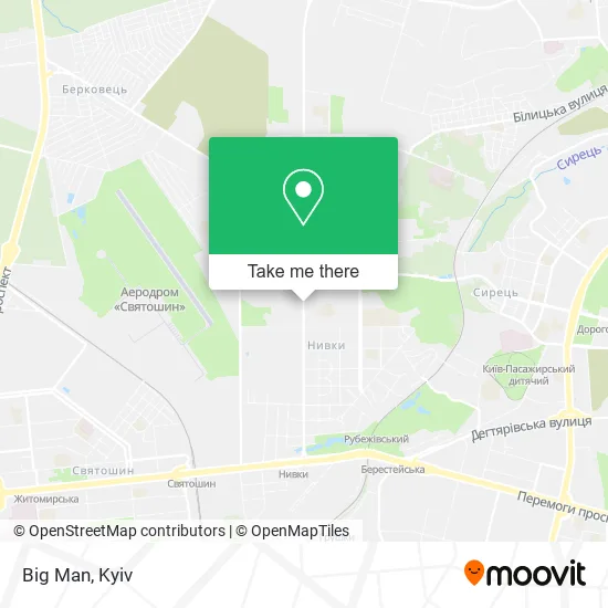 Карта Big Man