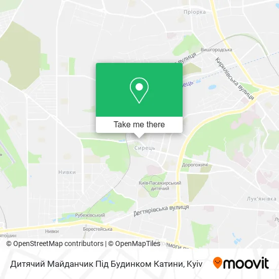 Дитячий Майданчик Під Будинком Катини map