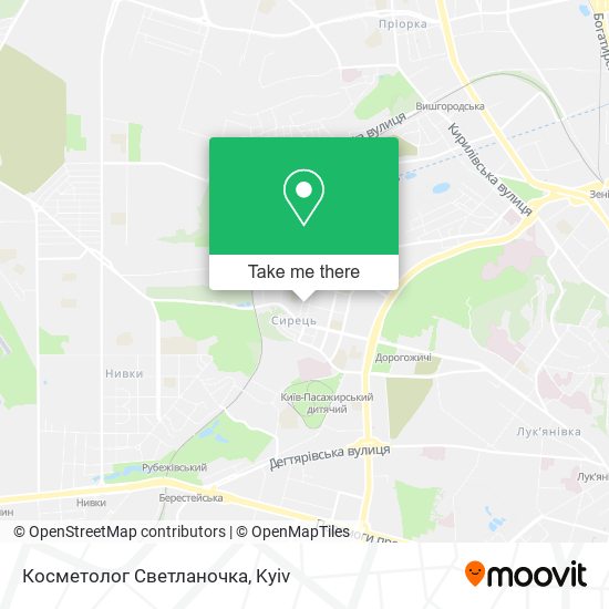 Косметолог Светланочка map