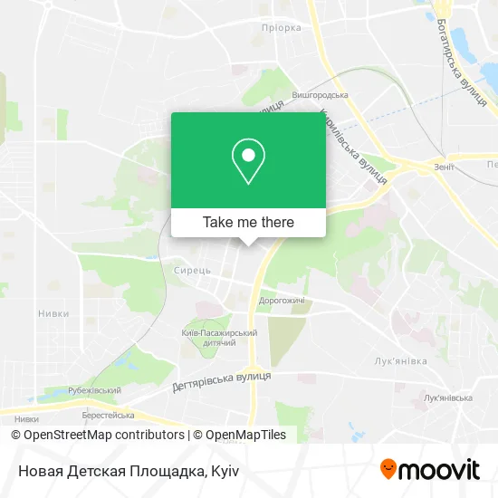 Карта Новая Детская Площадка