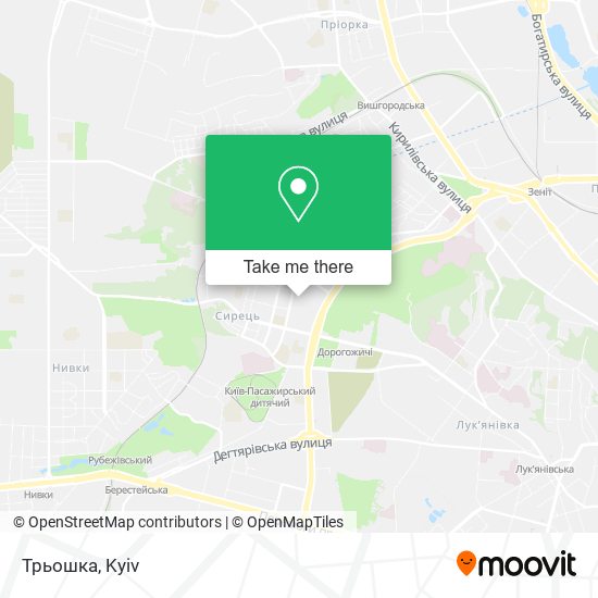 Трьошка map