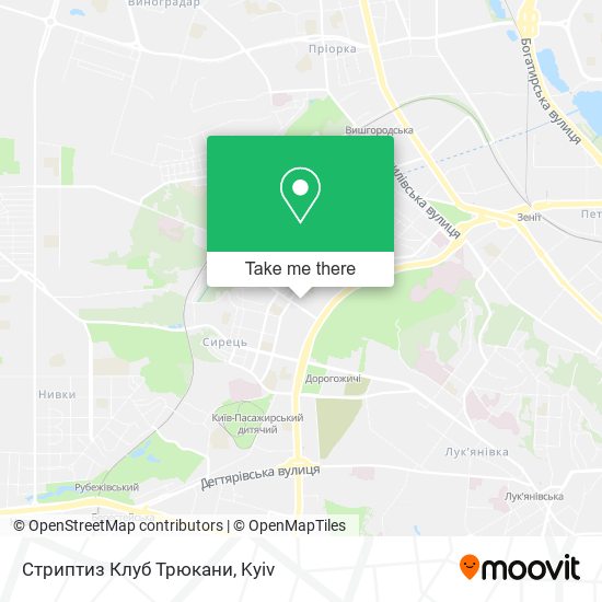 Стриптиз Клуб Трюкани map