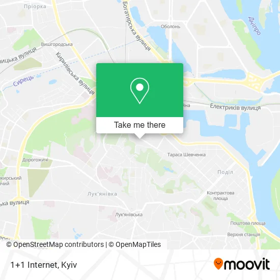 Карта 1+1 Internet